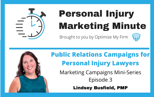 Personal Injury Marketing Minute 15