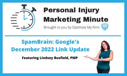 Personal Injury Marketing Minute #39