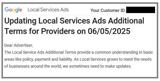 LSA TOS 2025