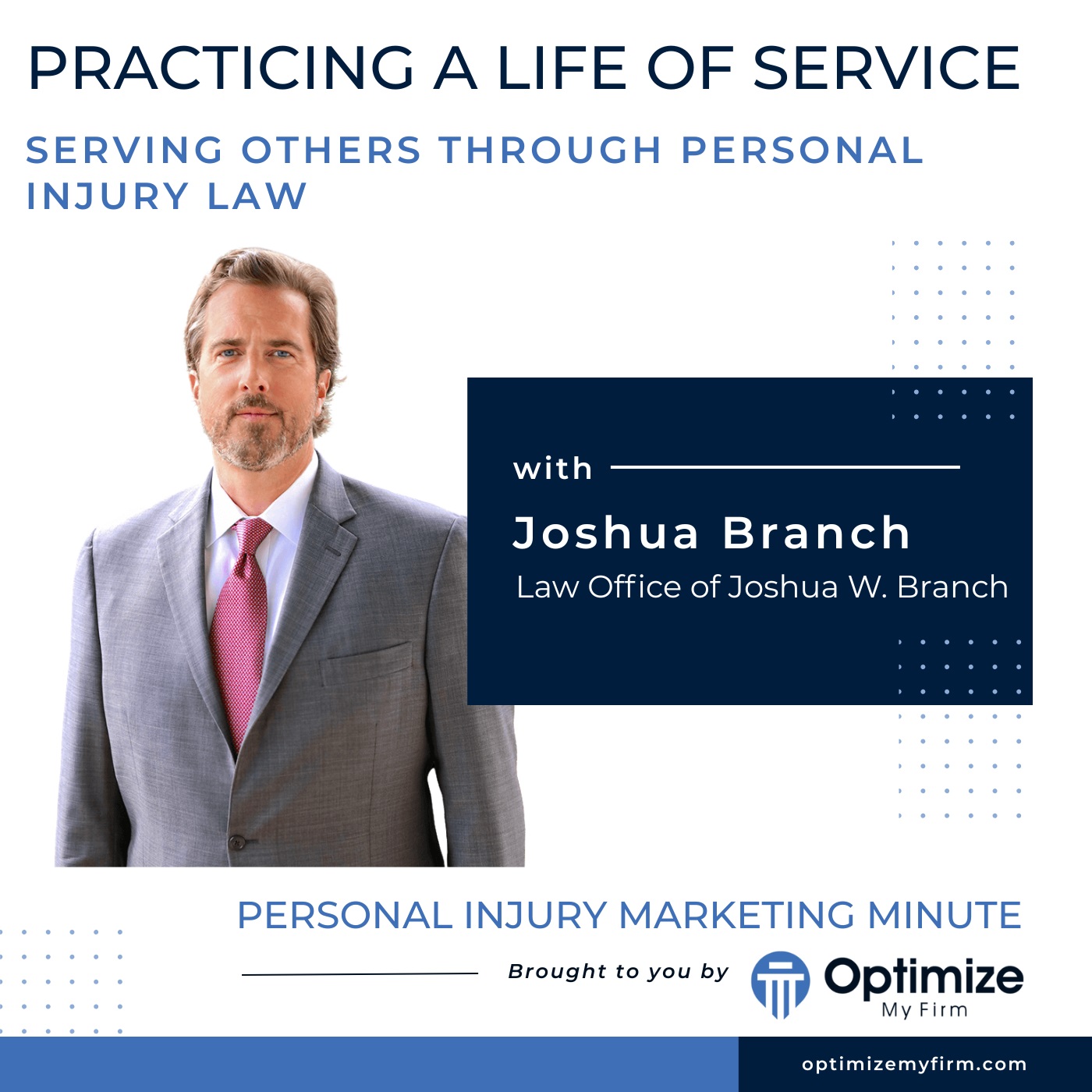 Practicing a Life of Service - Josh Branch - PIMM107 Podcast