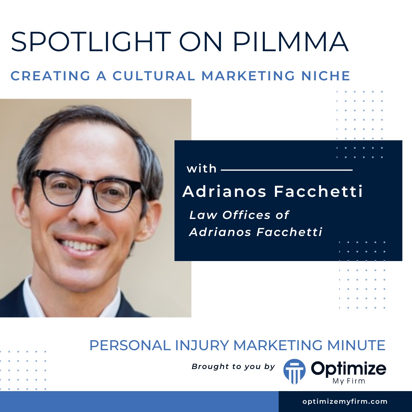 Creating a Cultural Marketing Niche - Personal Injury Marketing Minute podcast 108