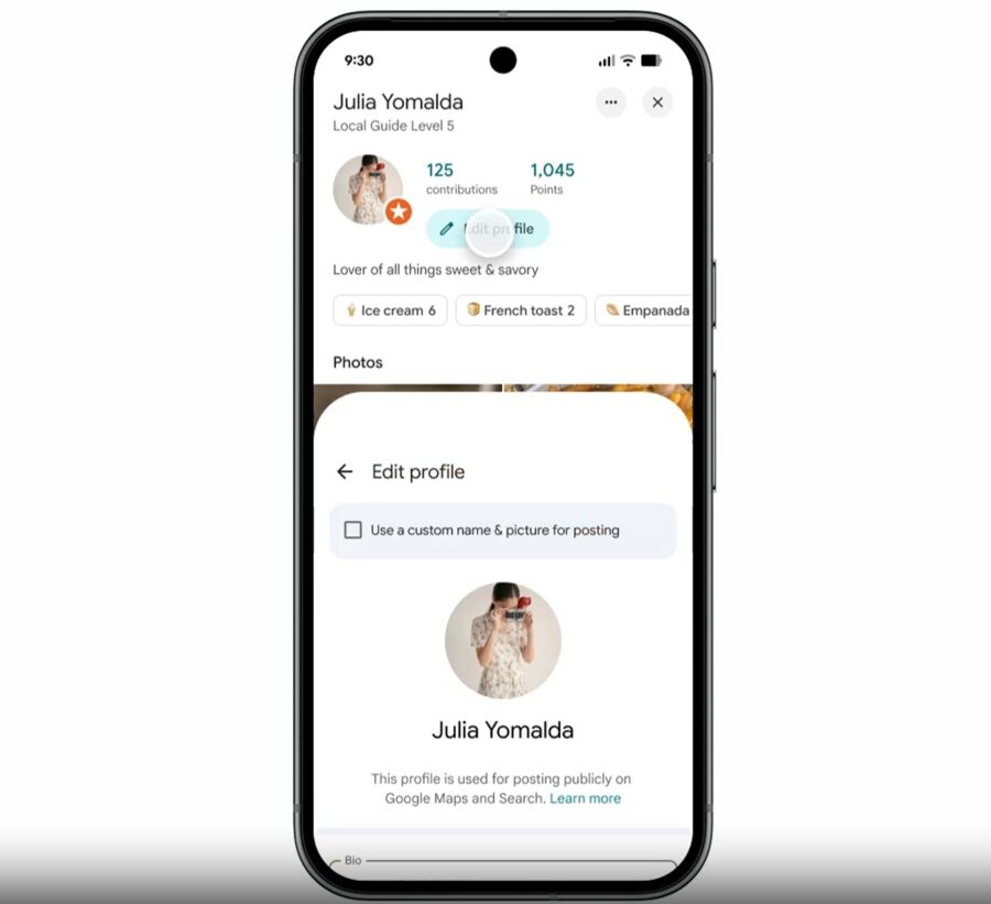 Anonymous review screenshot