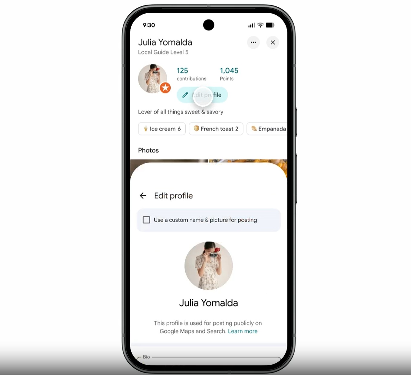 Anonymous review screenshot