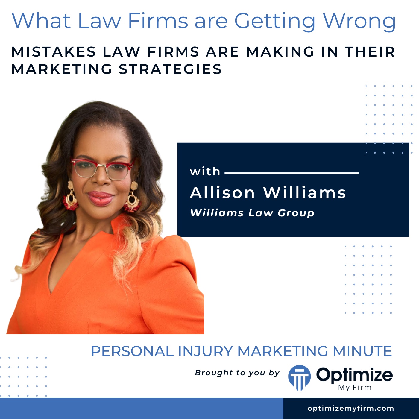 What Law Firms are Getting Wrong with Allison Williams - PIMM121