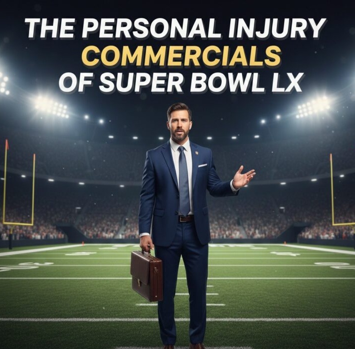 The Personal Injury Commercials of Super Bowl LX (2026)