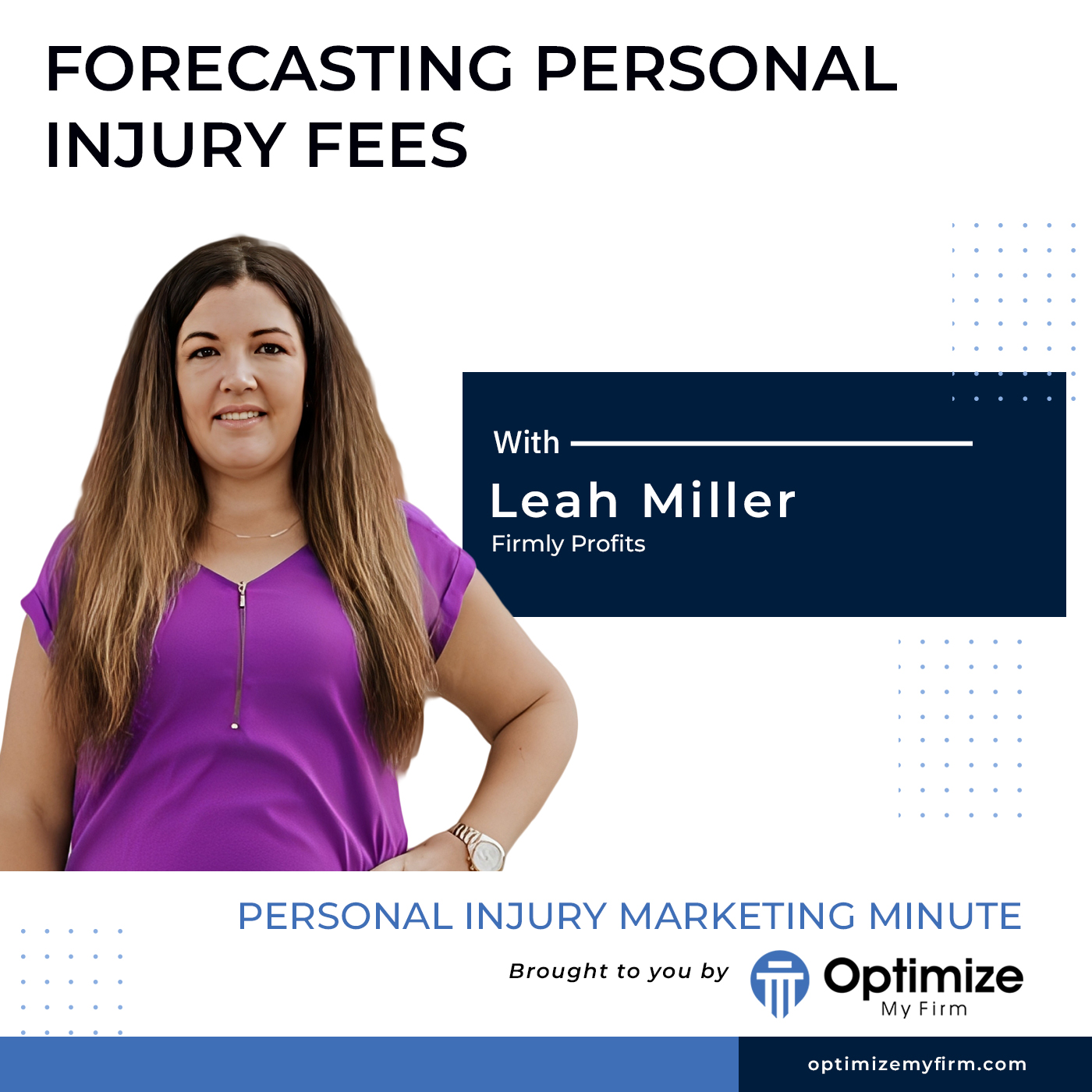 Forecasting Personal Injury Fees - PIMM - 136