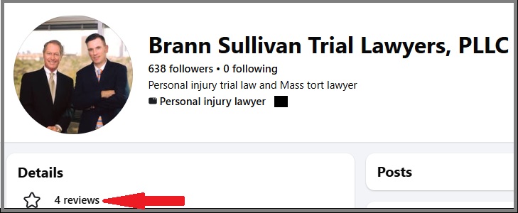 facebook review screenshot