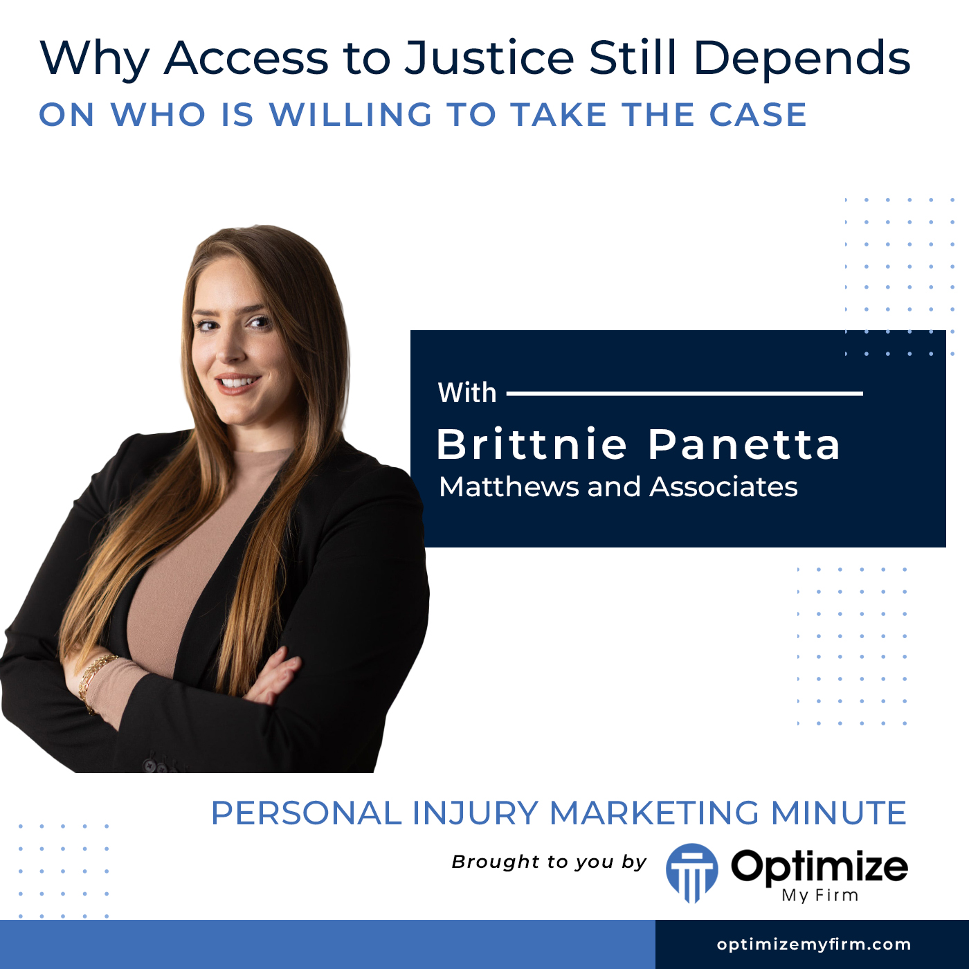 Why Access to Justice Still Depends on Who Is Willing to Take the Case - PIMM 142